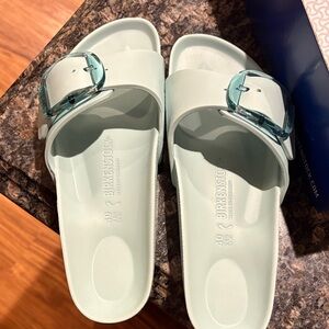 Birkenstock Madrid Eva big buckle Women's Sandals - surf Green size 9 / 40